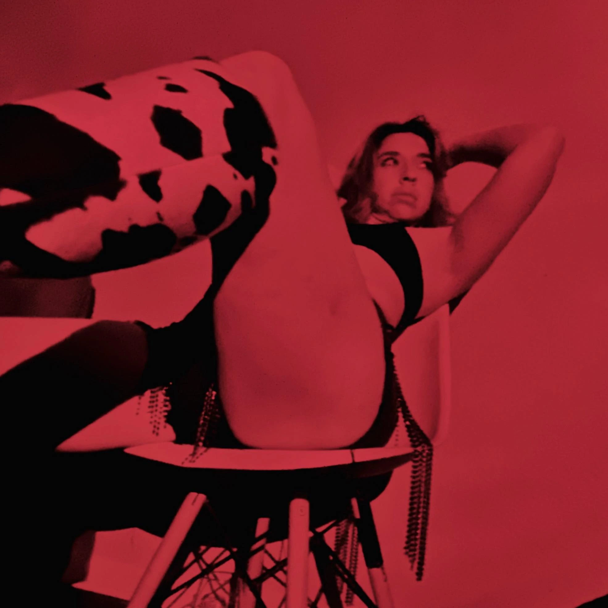 Chelsey Webb — editorial red duotone